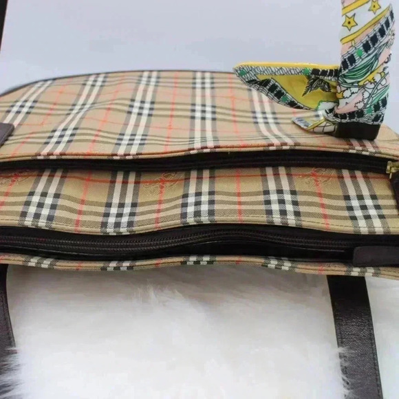 Burberry Tote Brown Nova Check Shoulder - Picture 12 of 16